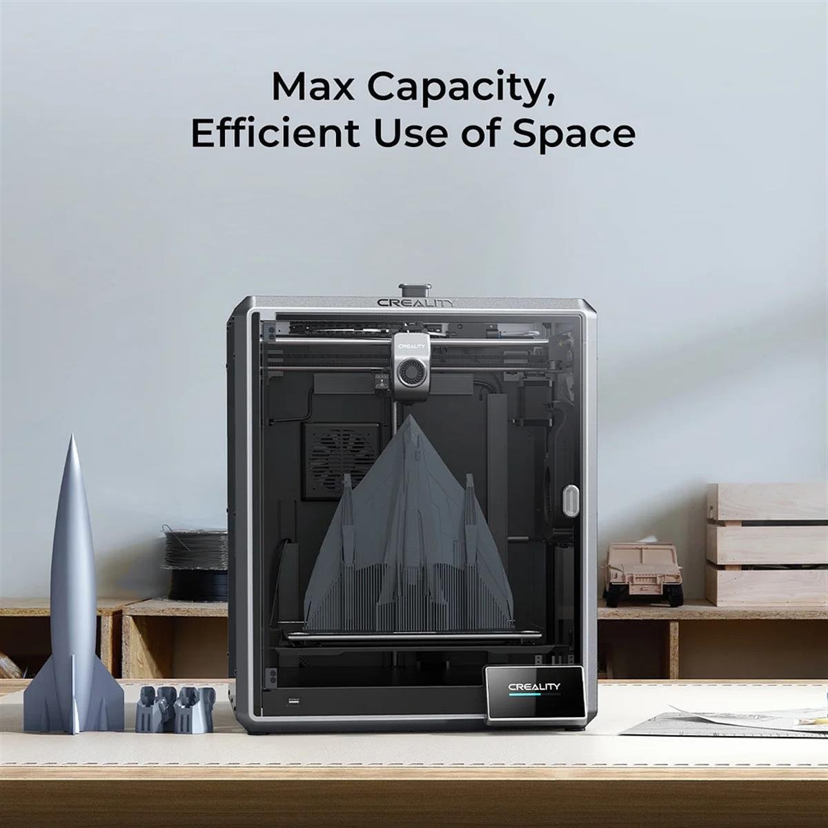 Creality K1 MAX Yüksek Hızlı 3D Yazıcı - 4