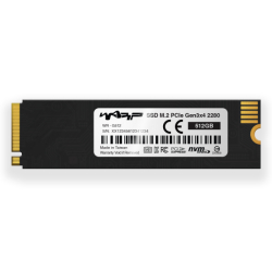 WARP 512 GB NVMe 3300MB/s-3000MB/s M.2 SSD (GEN3) WR-G512 - 2