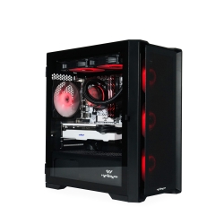 Warp Optima B760 RGB Sıvı Soğutma Intel 12400F 16GB RAM 512GB RTX 4060 8GB Siyah Oyuncu Bilgisayarı - 1