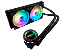 Warp WR-P240-B RGB 240 MM Intel - AMD Uyumlu Siyah Sıvı Soğutucu - 2